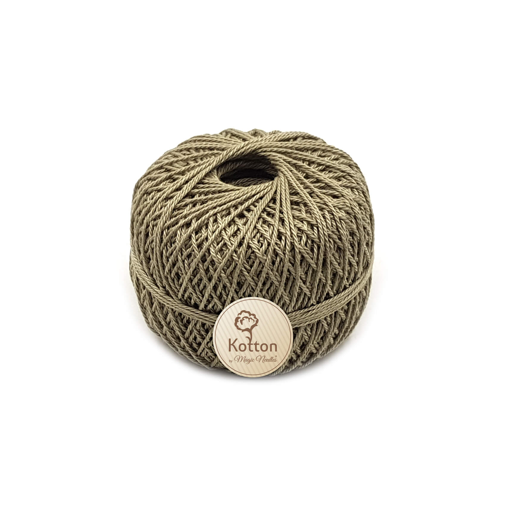 Kotton 3 ply Mercerised Cotton Yarn - Fawn 19