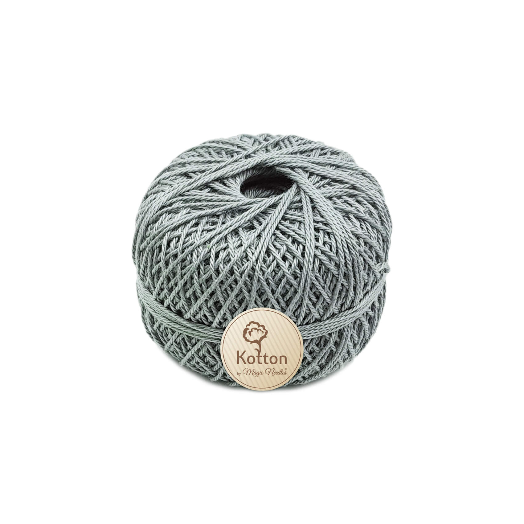 Kotton 3 ply Mercerised Cotton Yarn - Grey 27