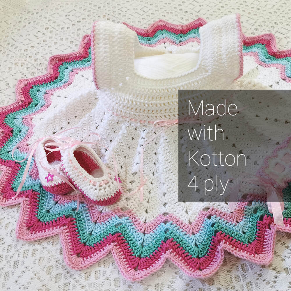 Cotton Yarn by Kotton - 4 ply - White 01