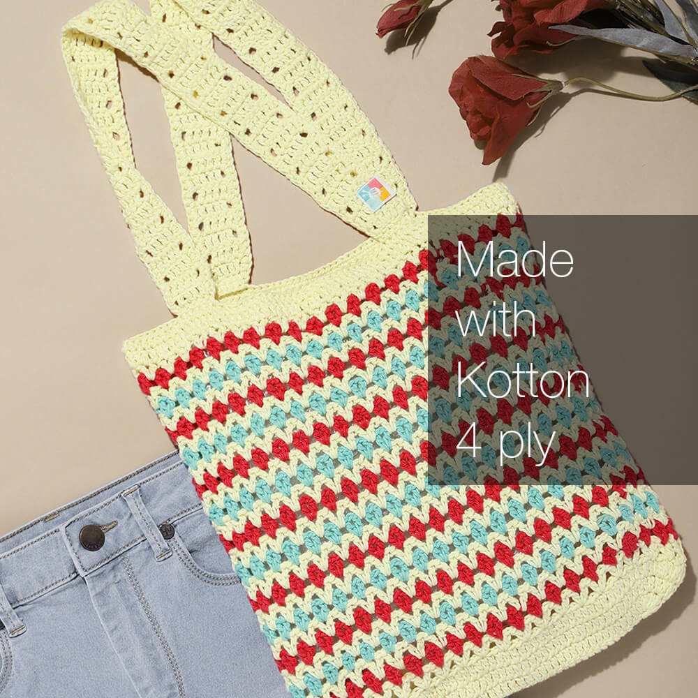 Cotton Yarn by Kotton - 4 ply - Light Green 26