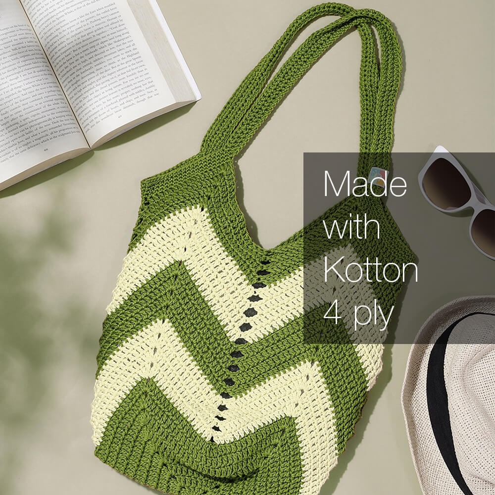 Cotton Yarn by Kotton - 4 ply - Olive Green 03