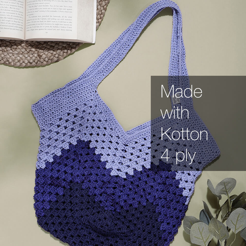 Cotton Yarn by Kotton - 4 ply - Light Sky Blue 29