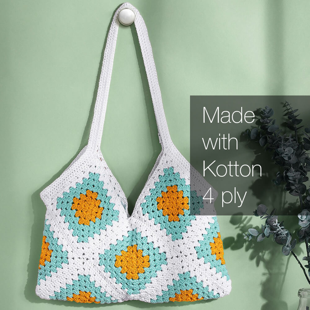 Cotton Yarn by Kotton - 4 ply - White 01