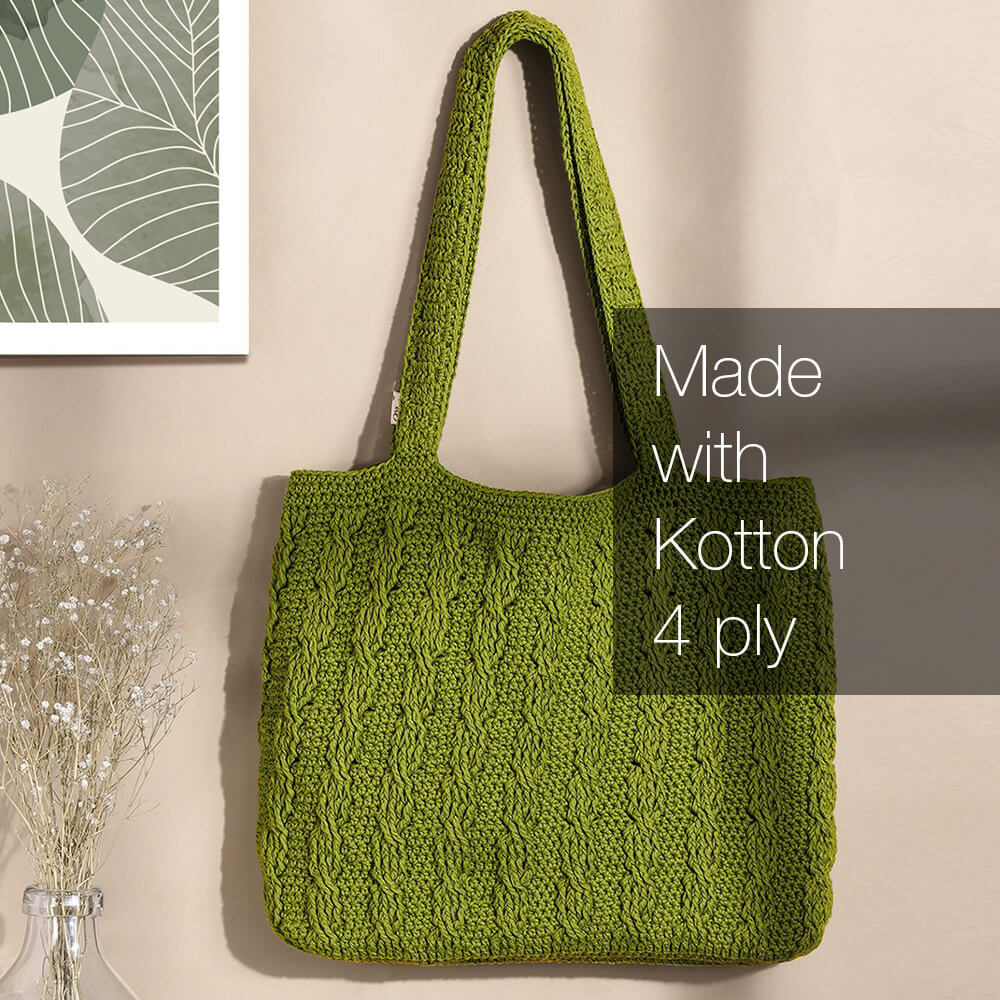 Cotton Yarn by Kotton - 4 ply - Olive Green 03