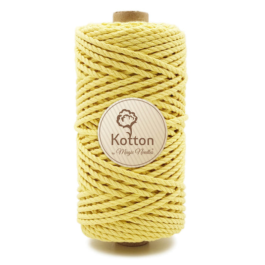 Kotton Macrame Rope - Yellow CM41