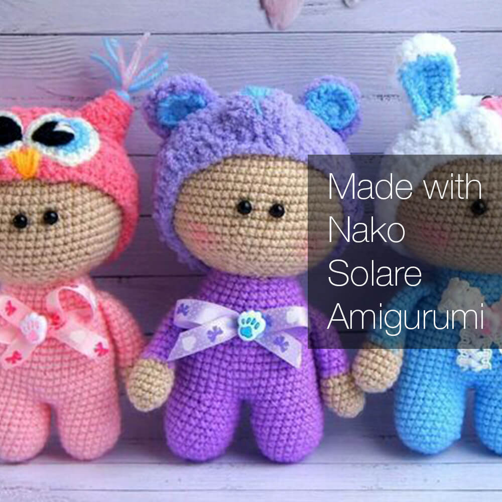 Nako Solare Amigurumi Yarn - Pink 4857
