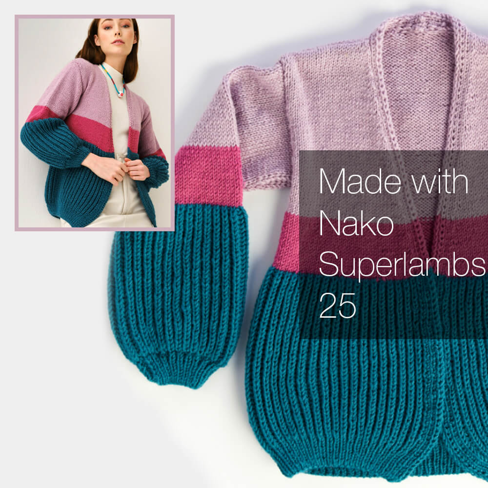 Nako Superlambs 25 Yarn - Black 217
