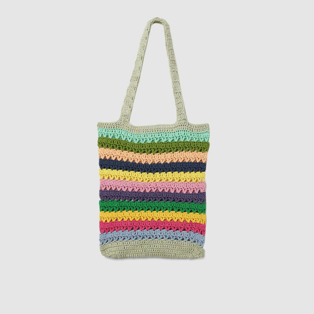 Handmade Crochet Bag - Multi Color 3044