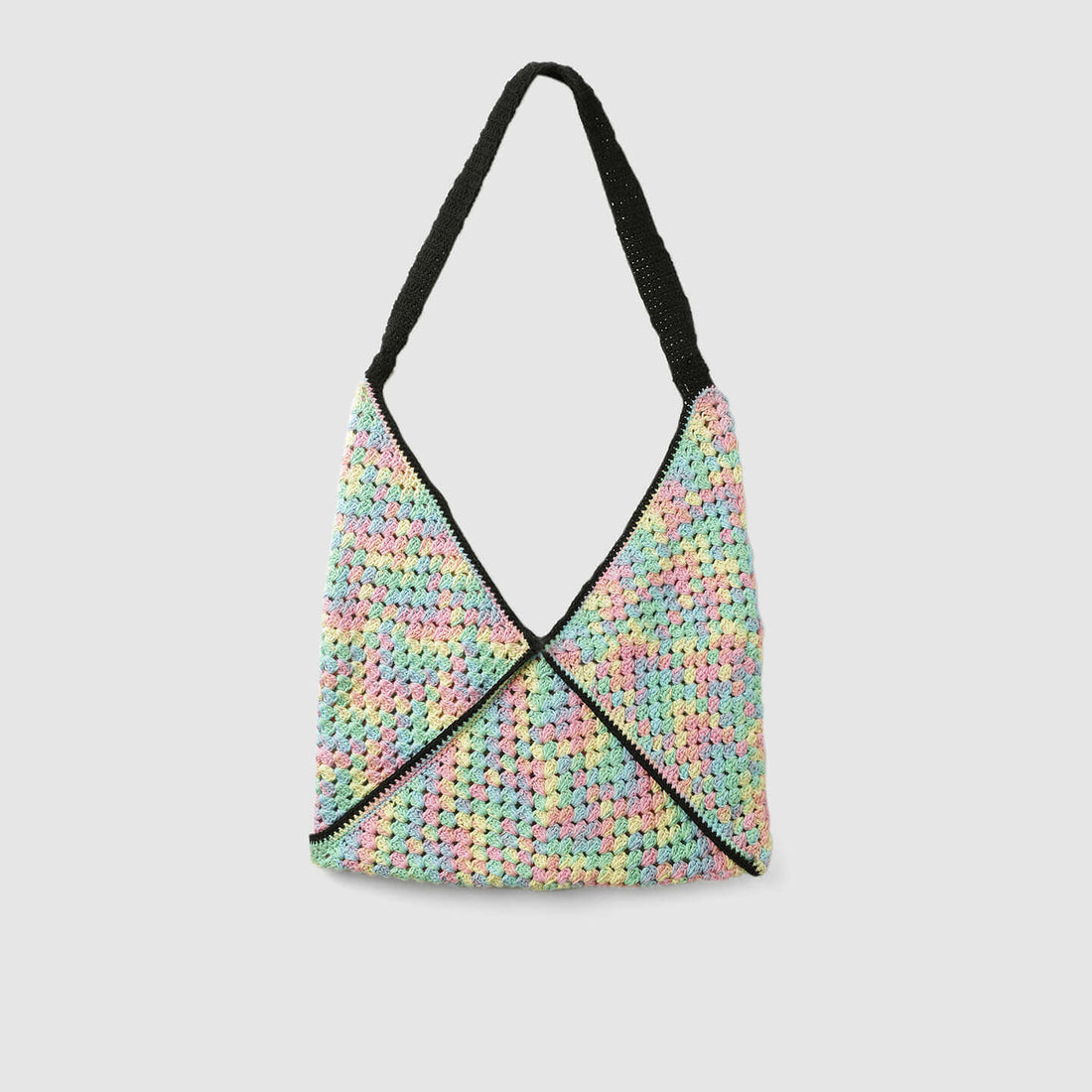 Handmade Crochet Bag - Multi Color 3055