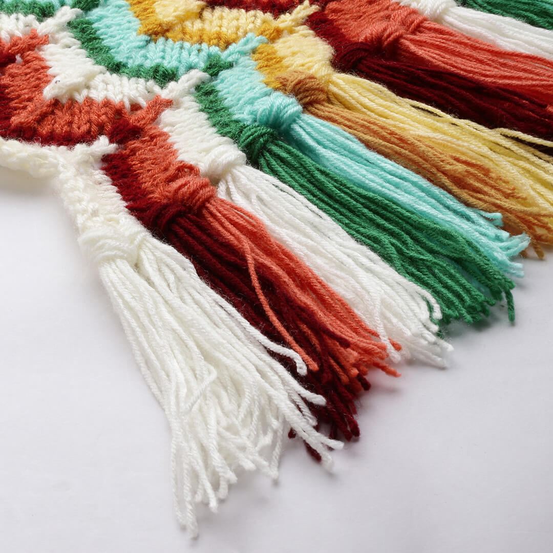 Multi Color Shawl - 3086