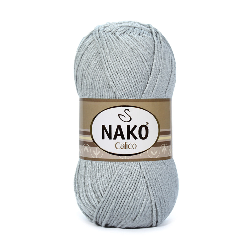 Nako Calico Yarn - Grey 10255