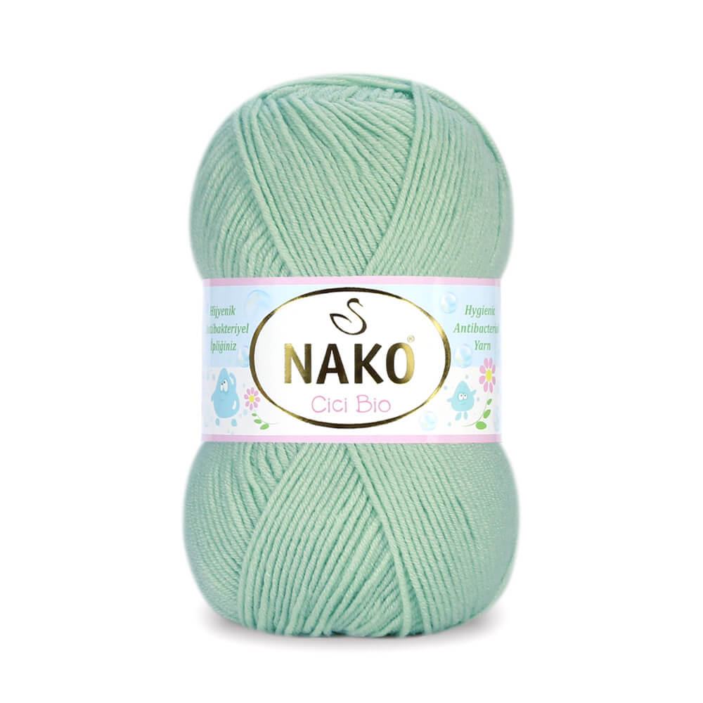 Nako Cici Bio Antibacterial Yarn - Pista Green 12533