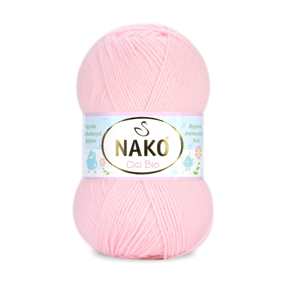 Nako Cici Bio Antibacterial Yarn - Pink 23421