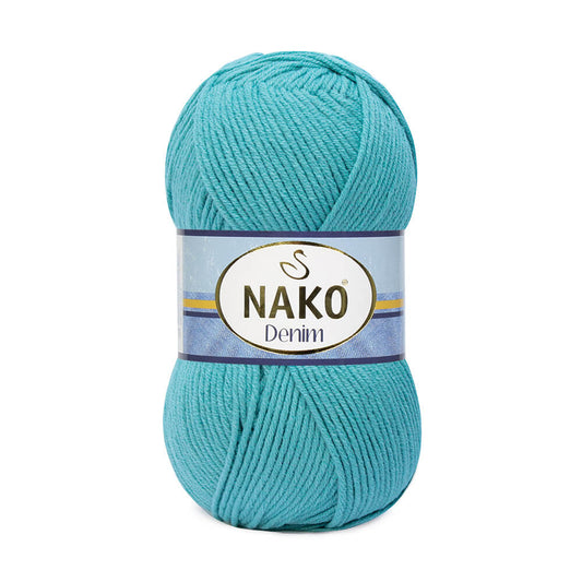 Nako Denim Yarn - Cyan Blue 11579