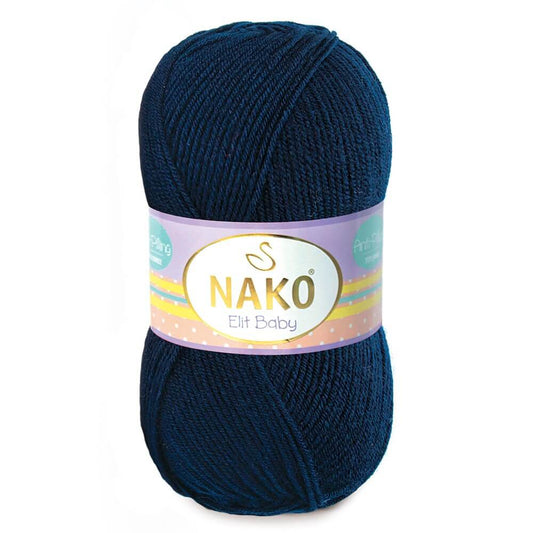 Nako Elit Baby Yarn - Navy Blue 10094