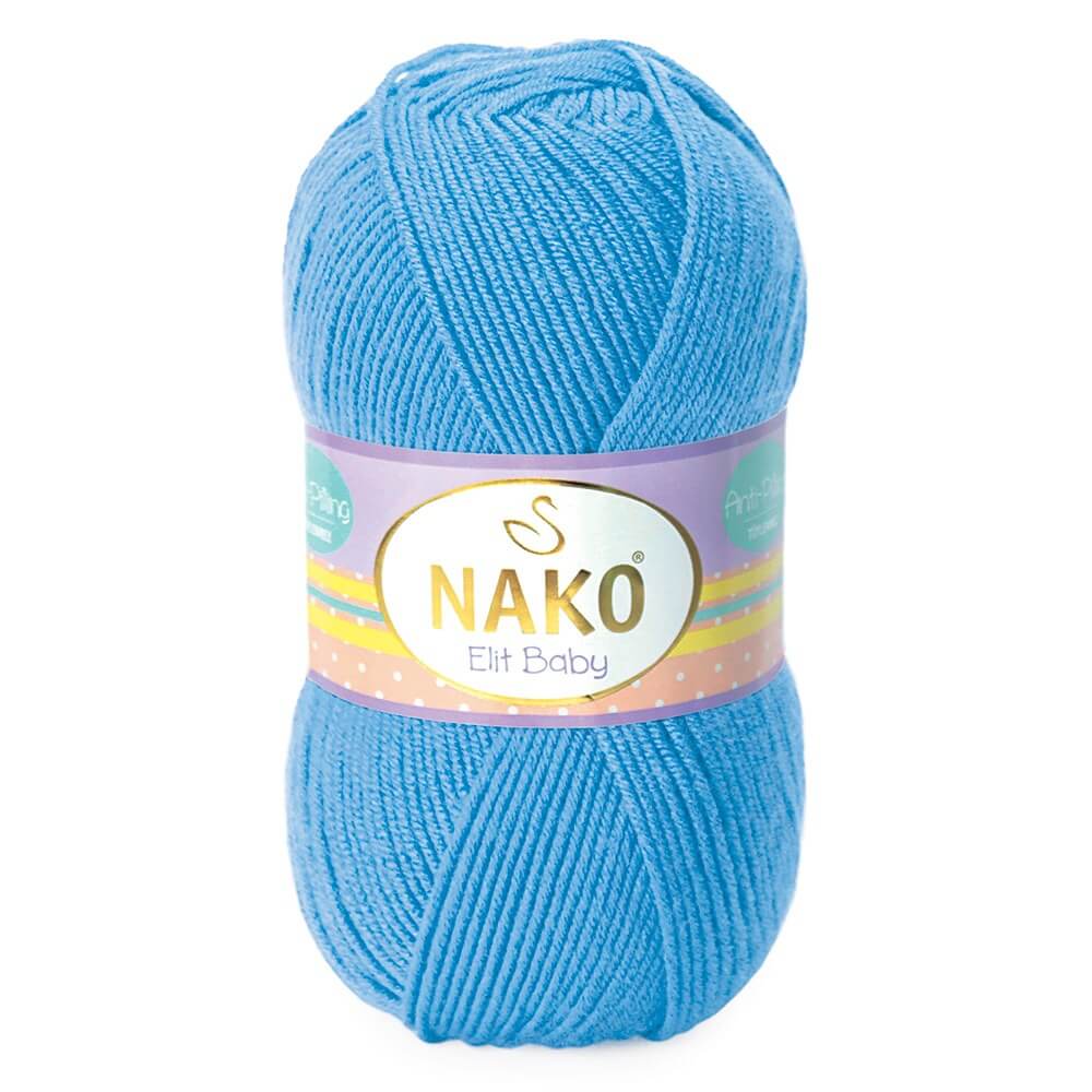 Nako Elit Baby Yarn - Alaska Blue 10119