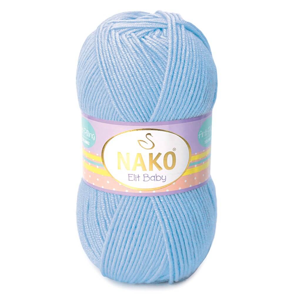 Nako Elit Baby Yarn - Blue 10305
