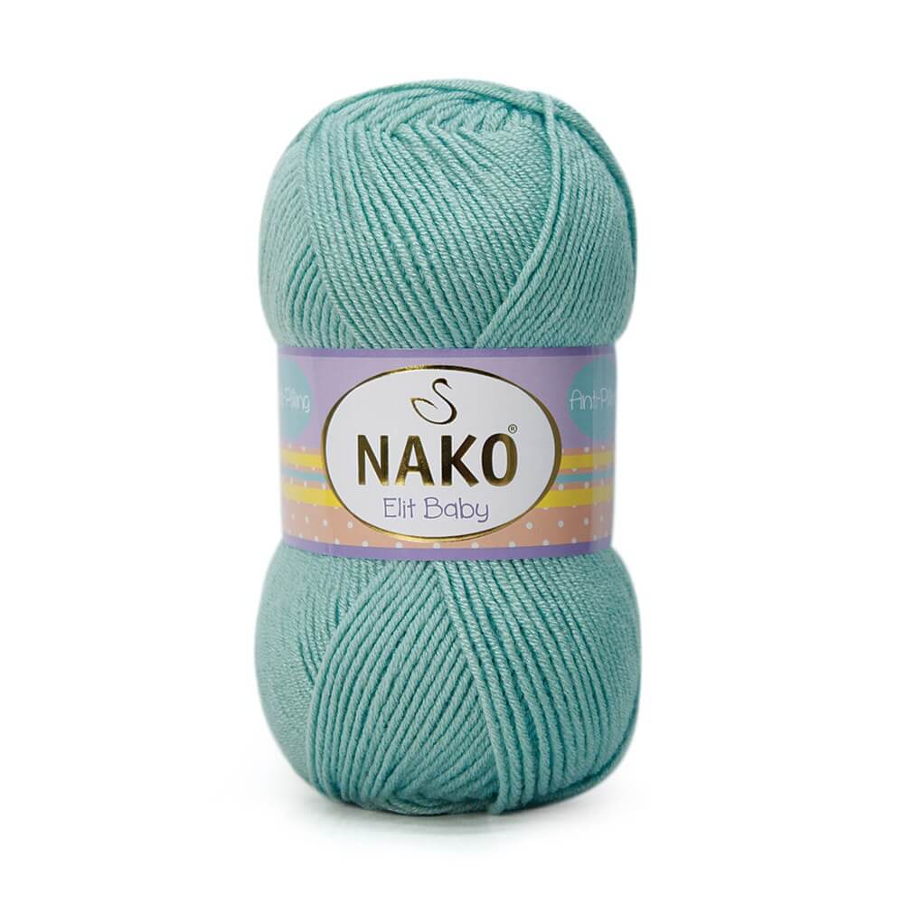Nako Elit Baby Yarn - Azur Green 10482