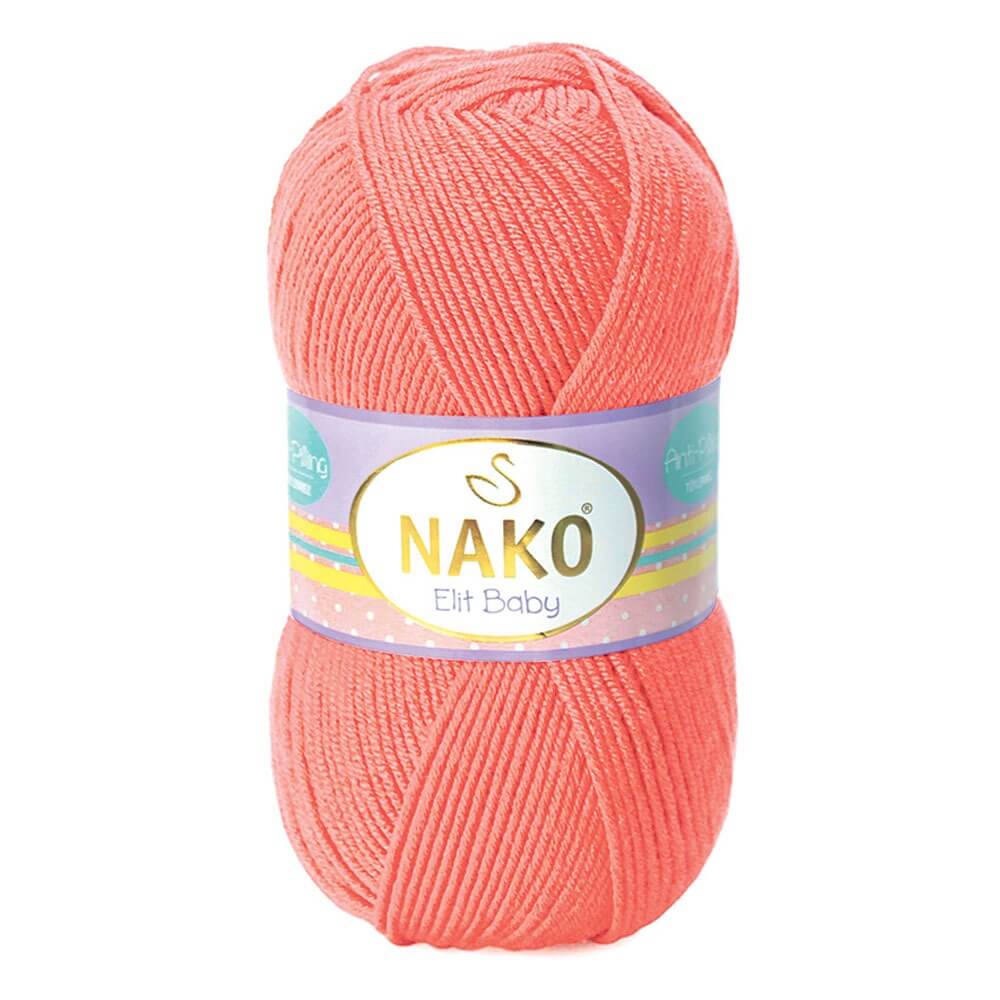Nako Elit Baby Yarn - Salmon Peach 1469