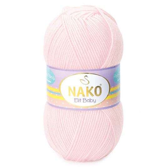 Nako Elit Baby Yarn - Soft Pink 2892