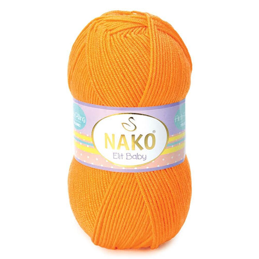 Nako Elit Baby Yarn - Orange Peel 4038