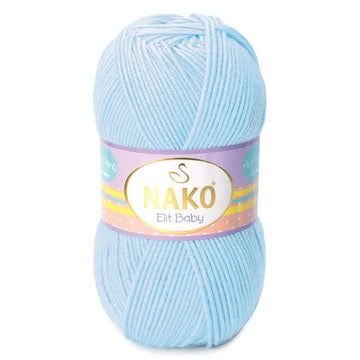 Nako Elit Baby Yarn - Baby Blue 4687