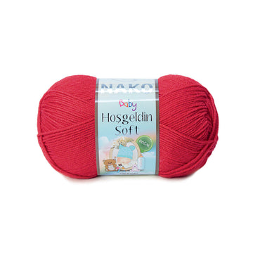 Nako Baby Hosgeldin Soft Yarn - Vanetian Red 6951