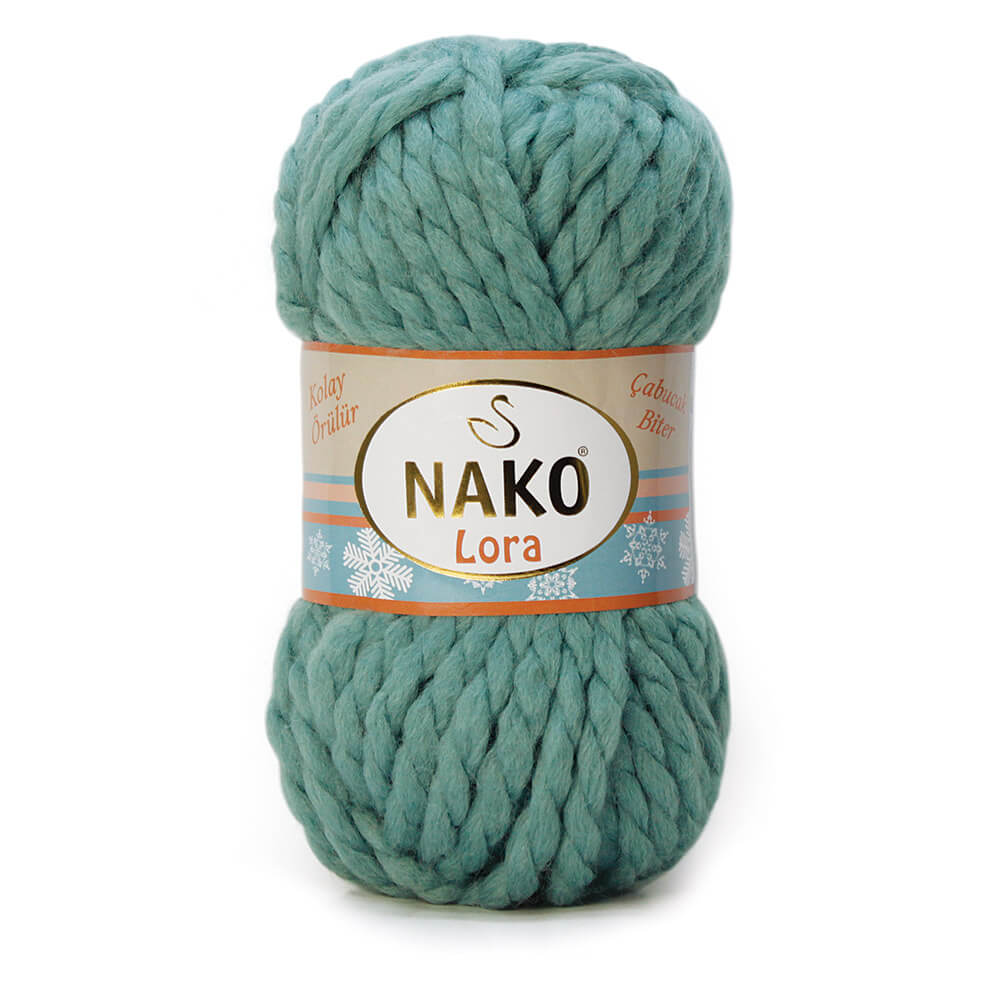 Nako Lora Yarn - Green 11636
