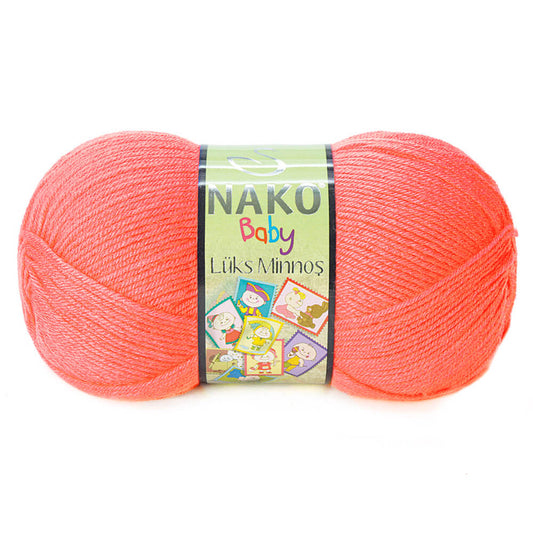 Nako Luks Minnos Yarn - Neon Sea Bream 11157