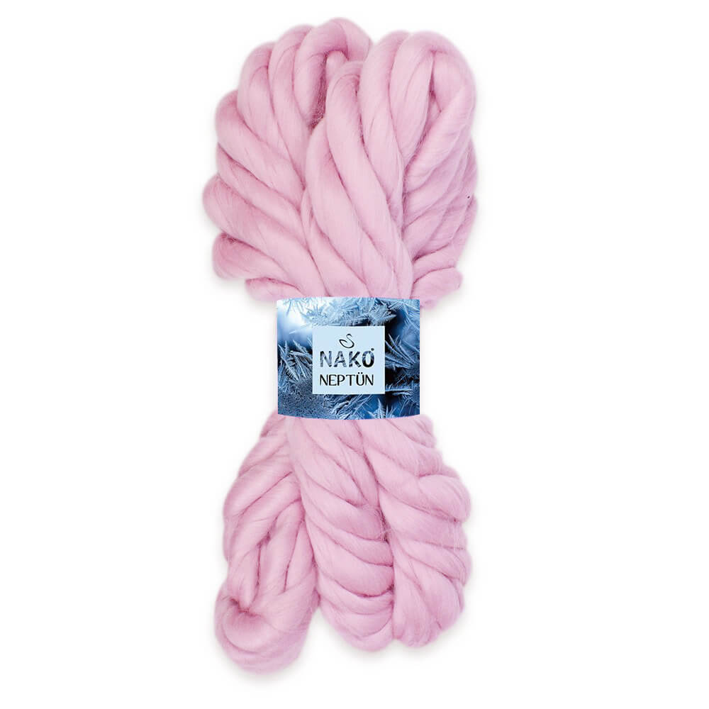 Nako Neptun Finger Knitting Yarn - Pink 12978