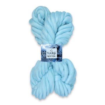 Nako Neptun Finger Knitting Yarn - Blue 12979