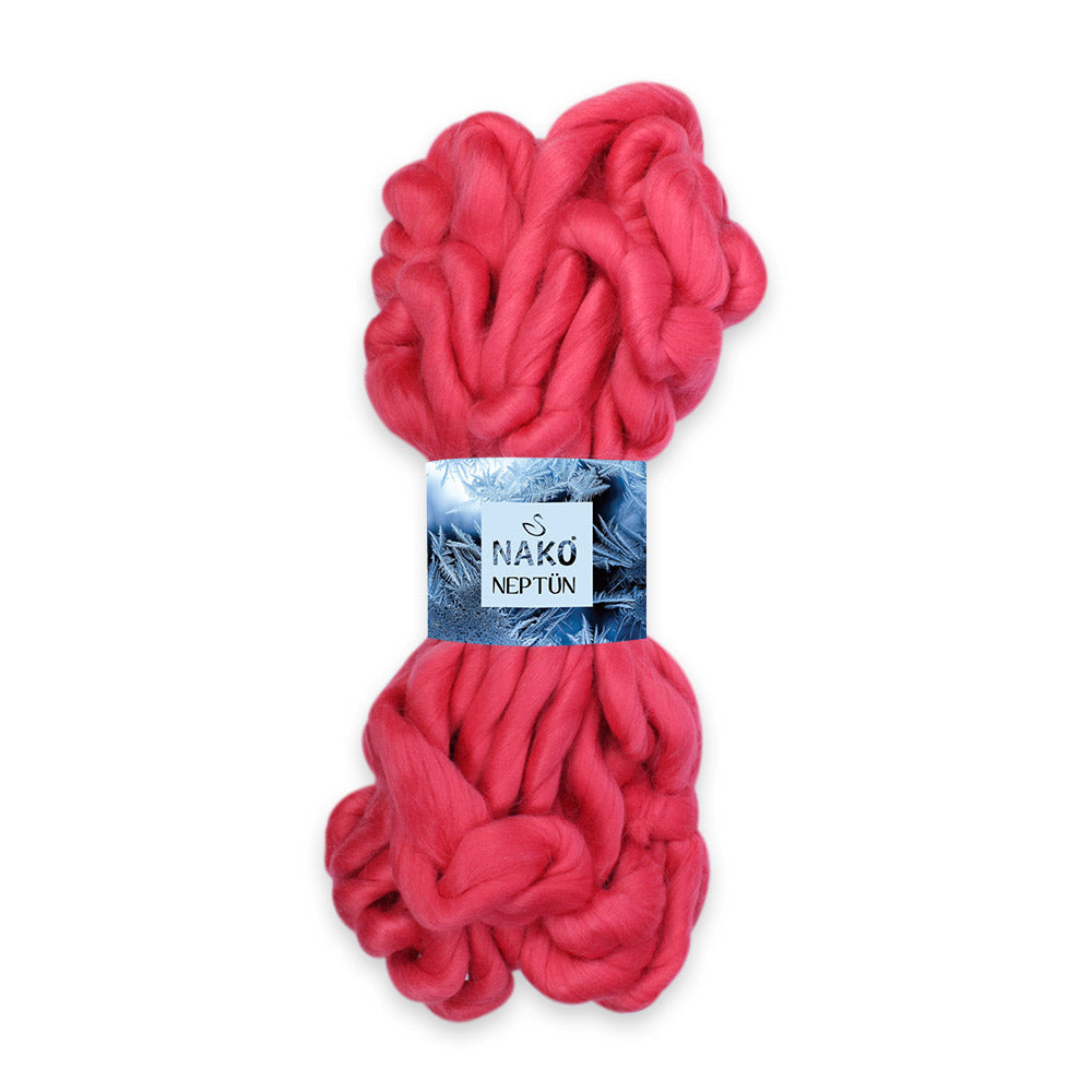 Nako Neptun Finger Knitting Yarn - Fuchsia Pink 12981