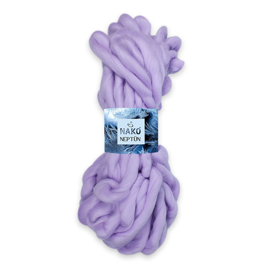 Nako Neptun Finger Knitting Yarn - Lavender 12984