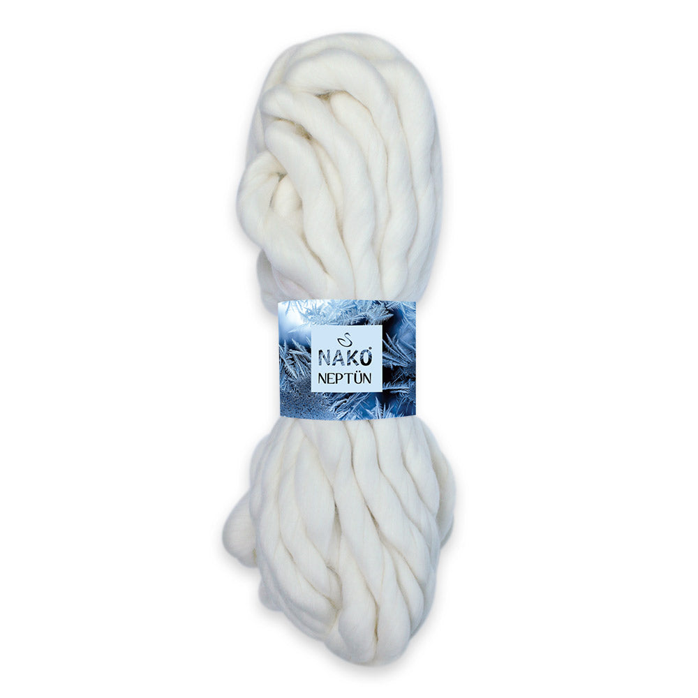 Nako Neptun Finger Knitting Yarn - Bone 288