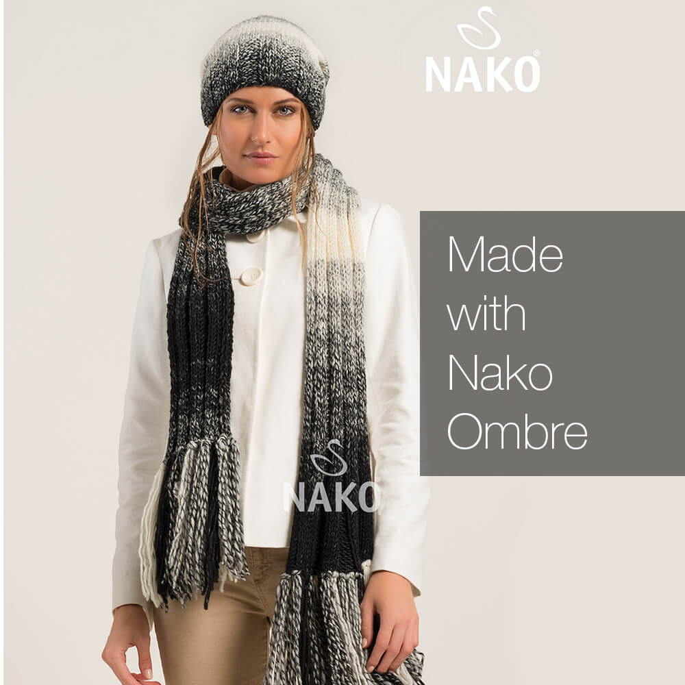 Nako Ombre Yarn - Multi-Color 20455