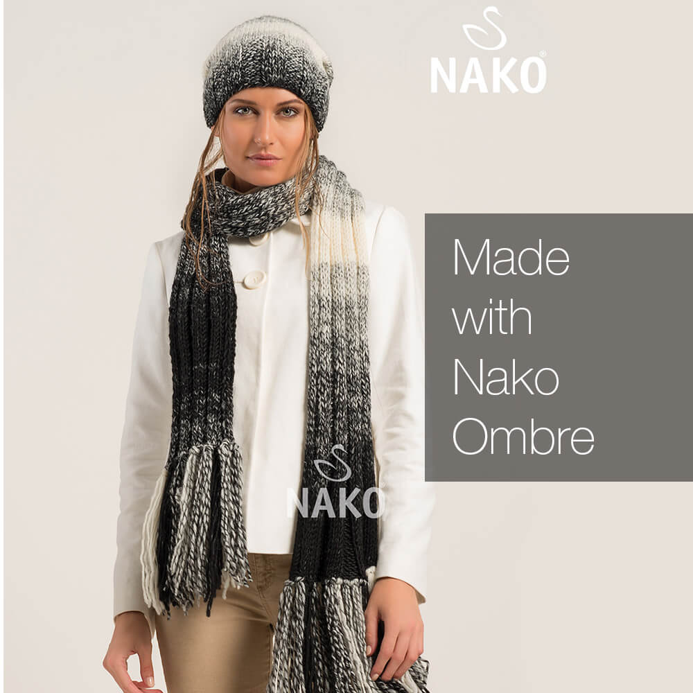 Nako Ombre Yarn - Multi-Color 20456