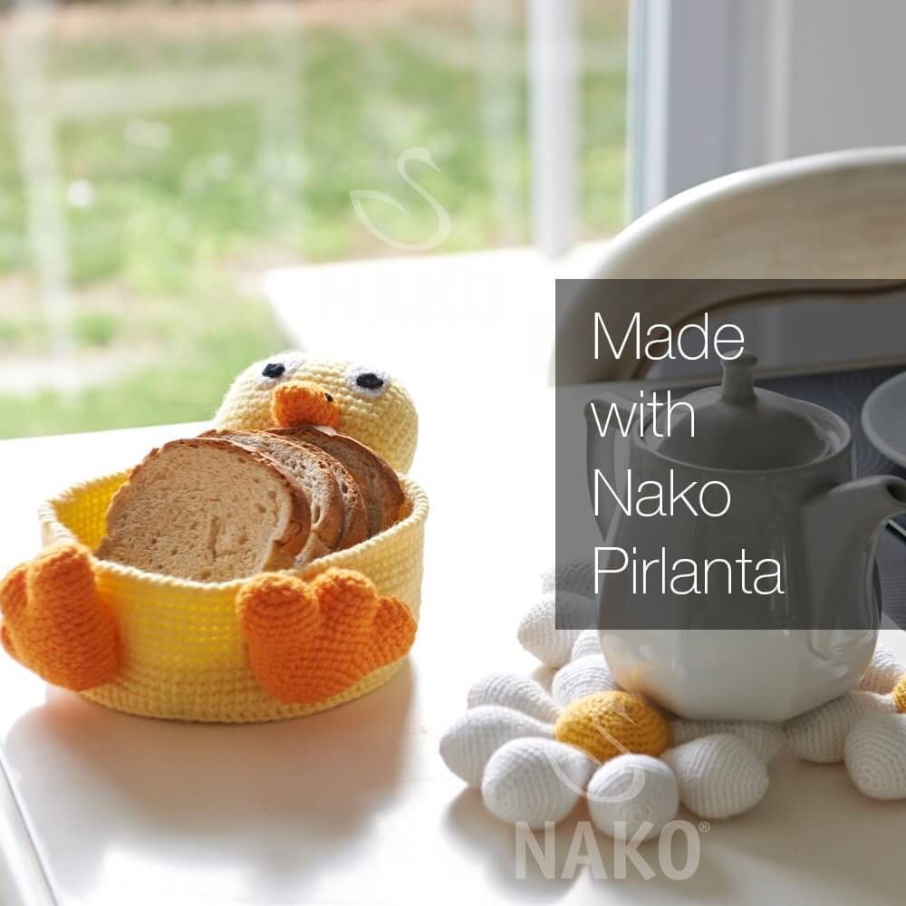 Nako Pirlanta Yarn - Cream 6730