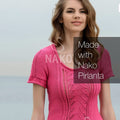 Nako Pirlanta Yarn - Grey in Pink 3079