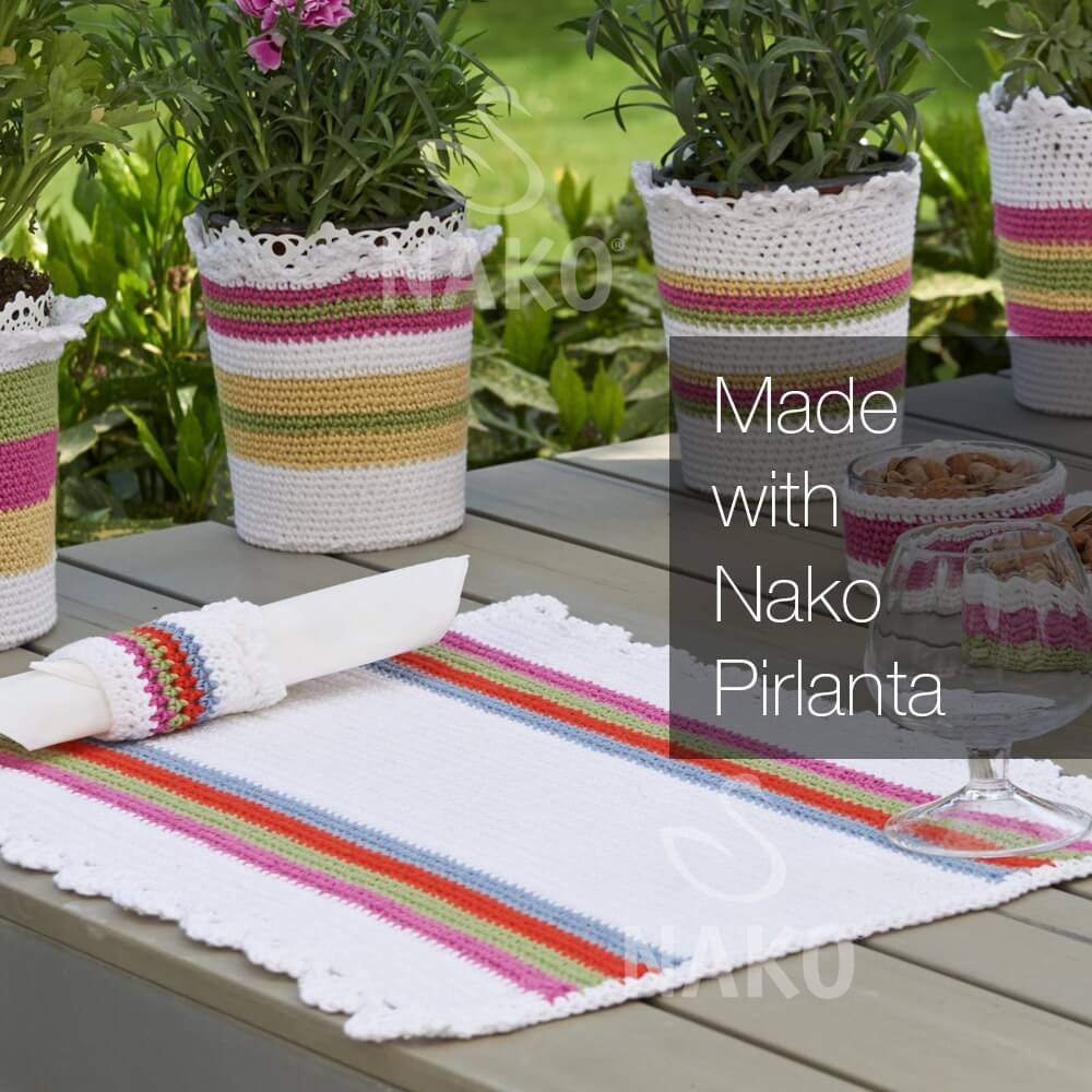 Nako Pirlanta Yarn - Pink 5408
