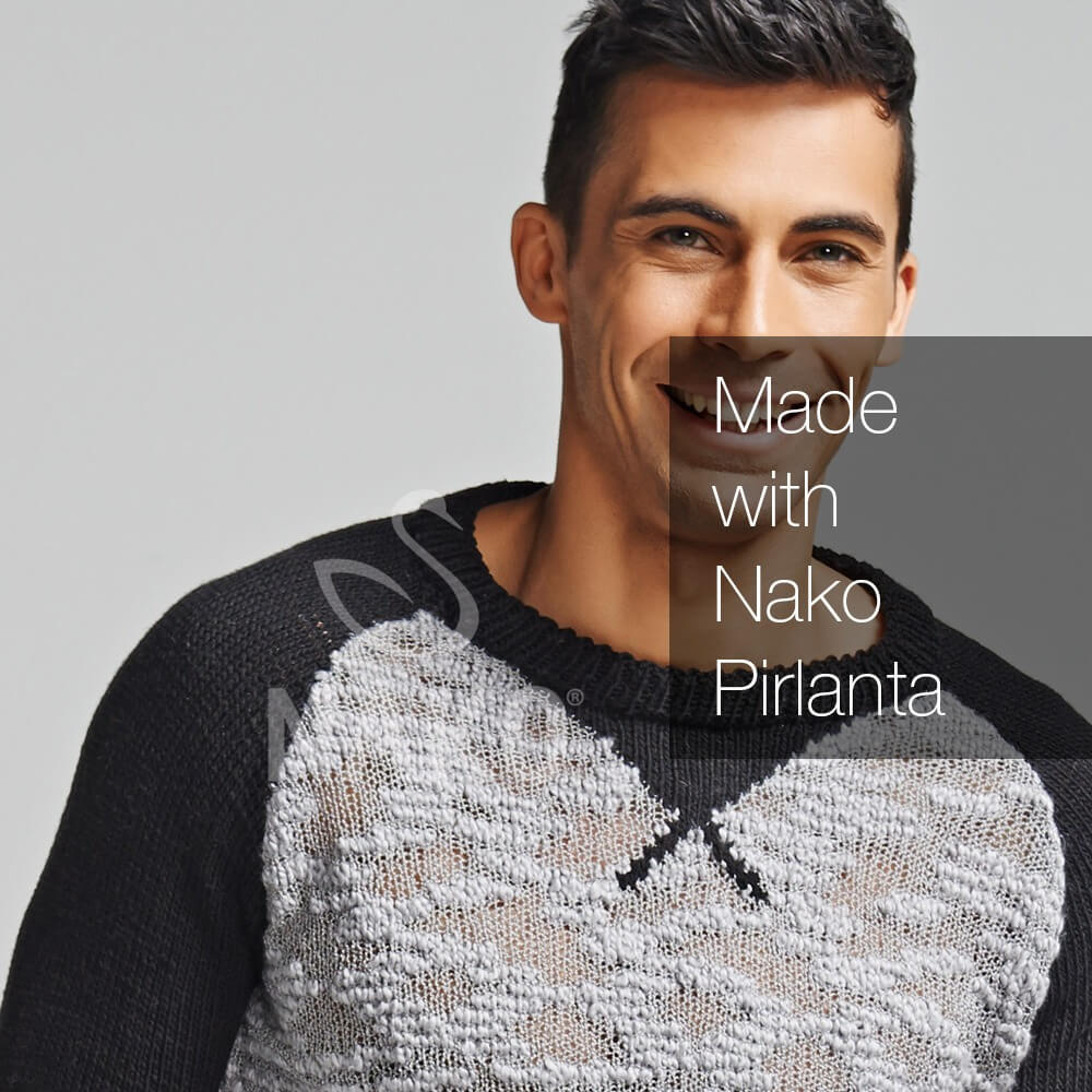 Nako Pirlanta Yarn - Green 1297