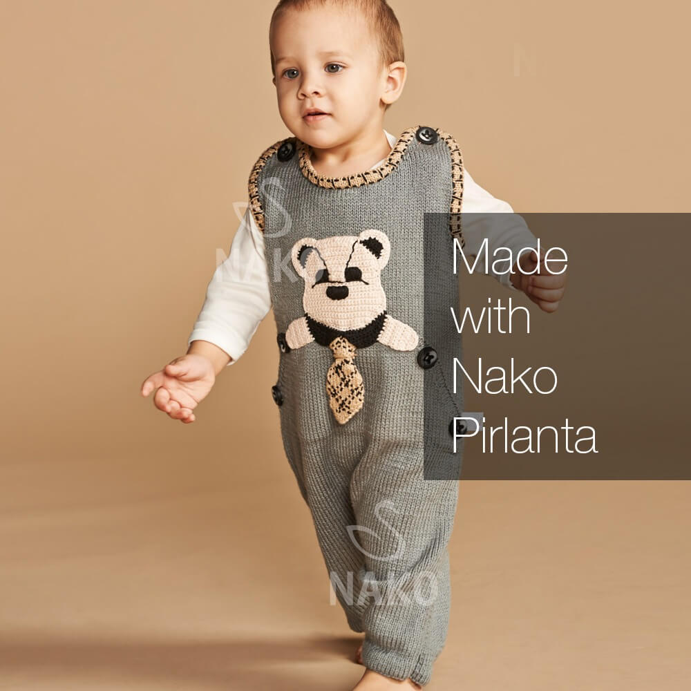 Nako Pirlanta Yarn - Blue 5329