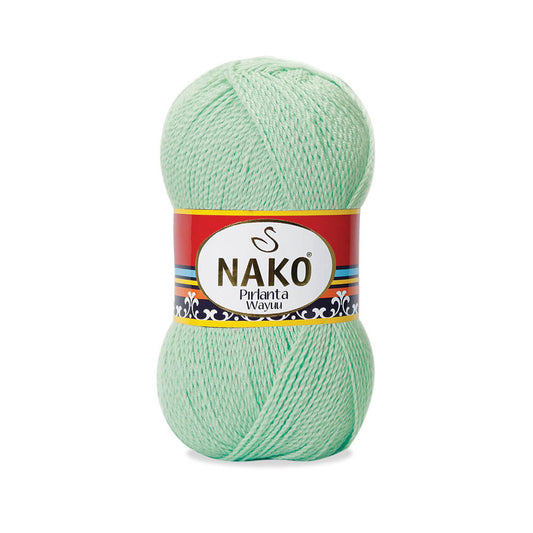Nako Pirlanta Wayuu Yarn - Almond Green 292