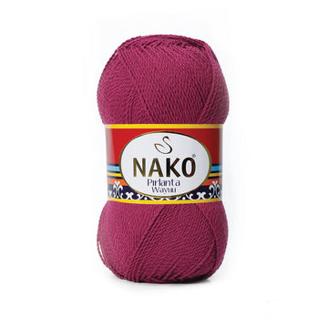 Nako Pirlanta Wayuu Yarn - Claret 6736