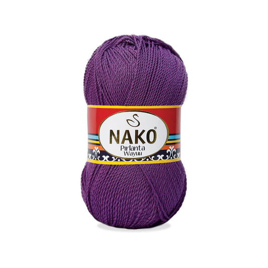 Nako Pirlanta Wayuu Yarn - Damson 60