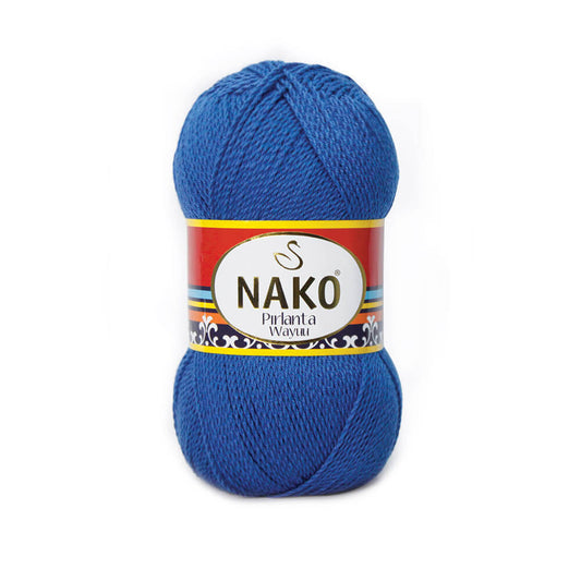 Nako Pirlanta Wayuu Yarn - Dark Blue 10084