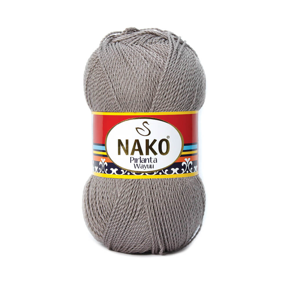 Nako Pirlanta Wayuu Yarn - Brown 2000