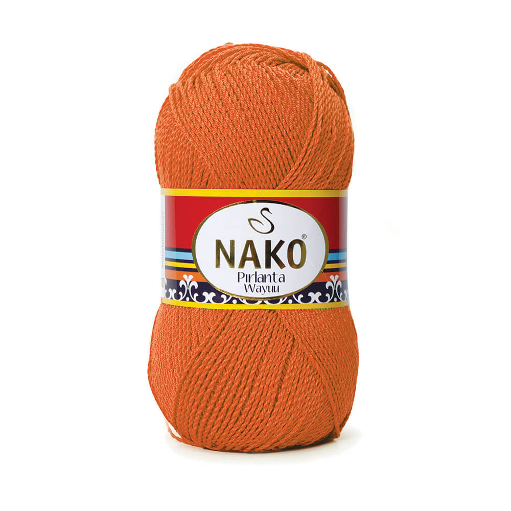 Nako Pirlanta Wayuu Yarn - Orange 11255