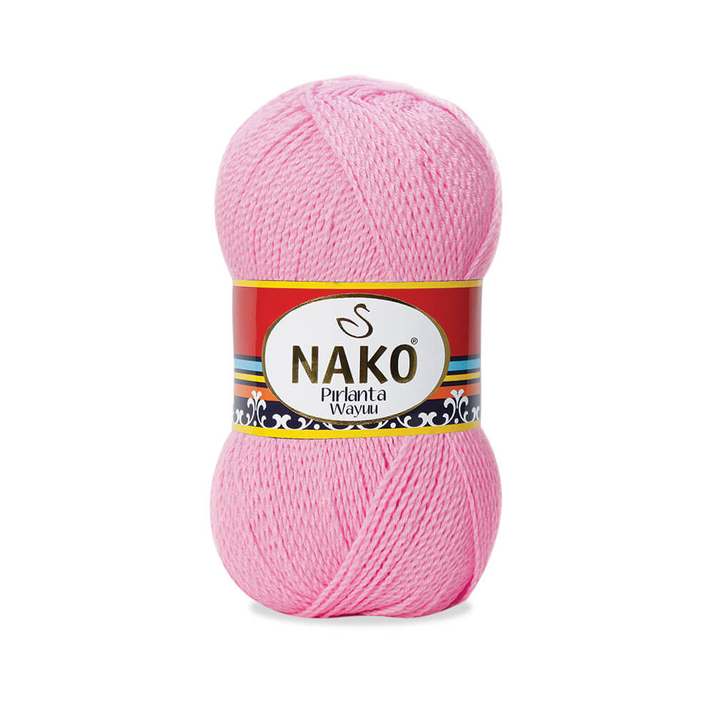 Nako Pirlanta Wayuu Yarn - Pink 6740