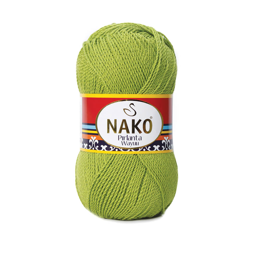 Nako Pirlanta Wayuu Yarn - Pistachio Green 3330