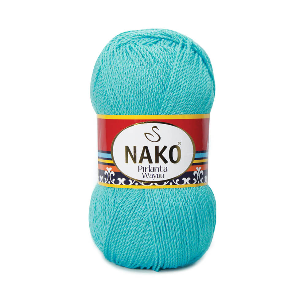 Nako Pirlanta Wayuu Yarn - Turquoise 107